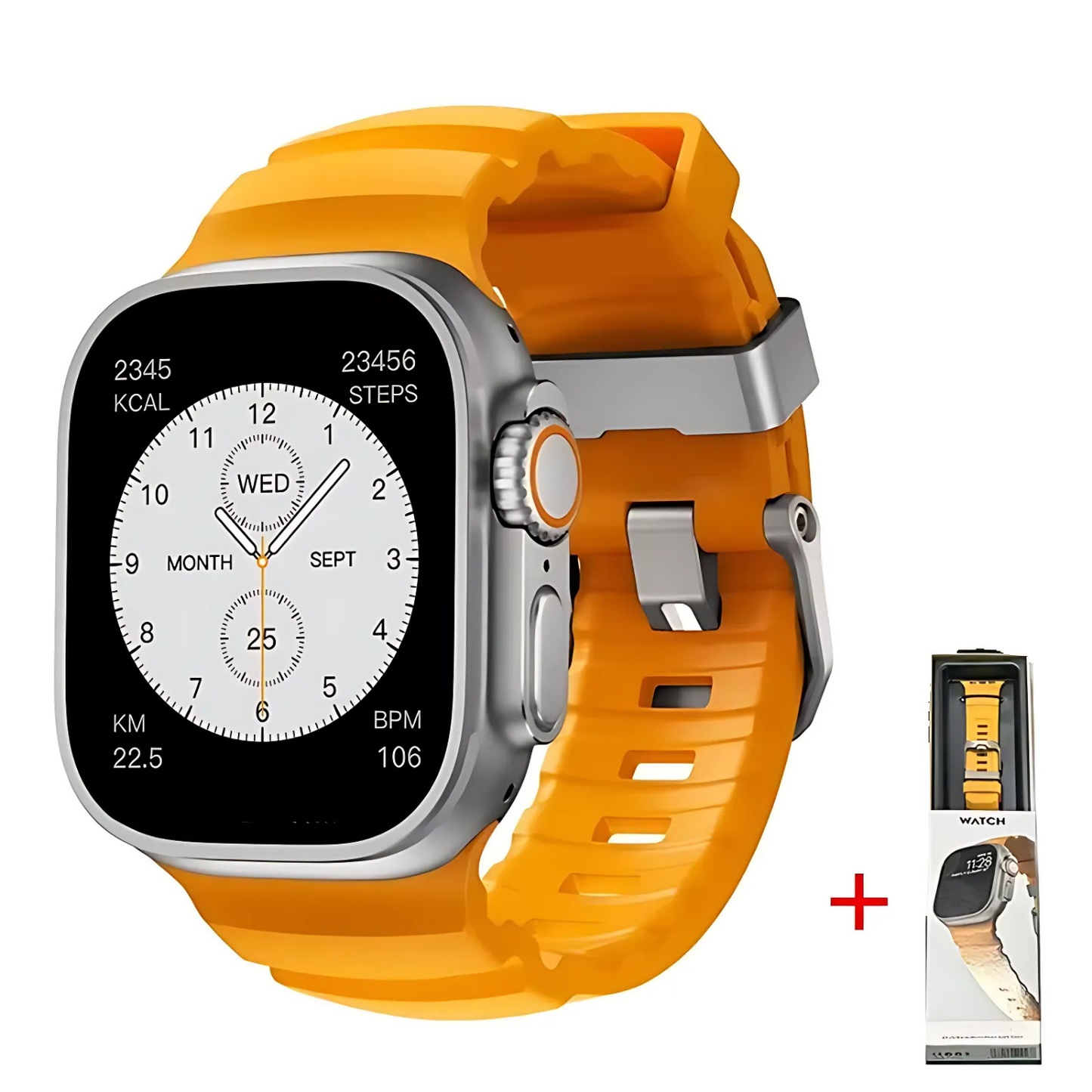Silicone Sports Watch Band