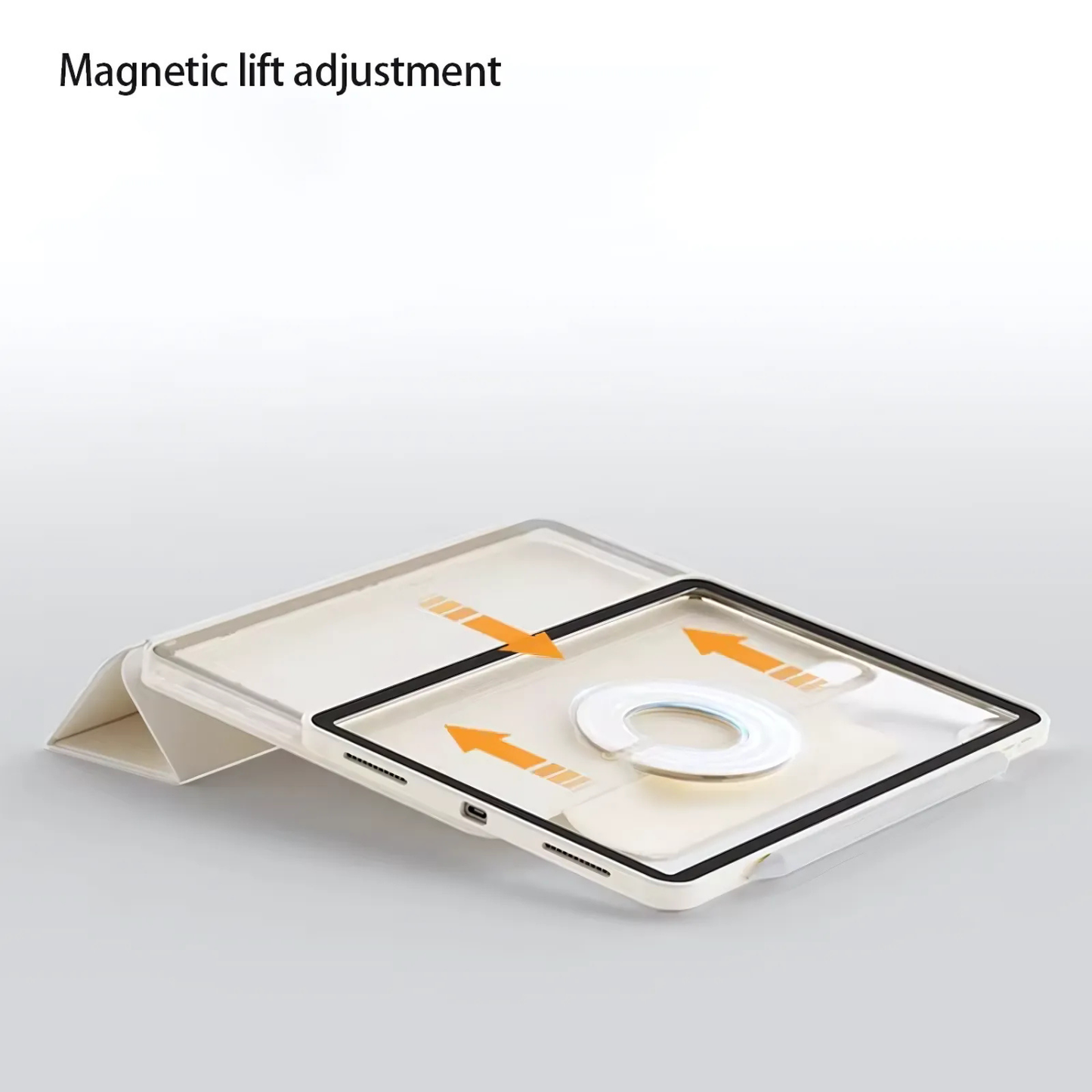 Magnetic Detachable iPad Case