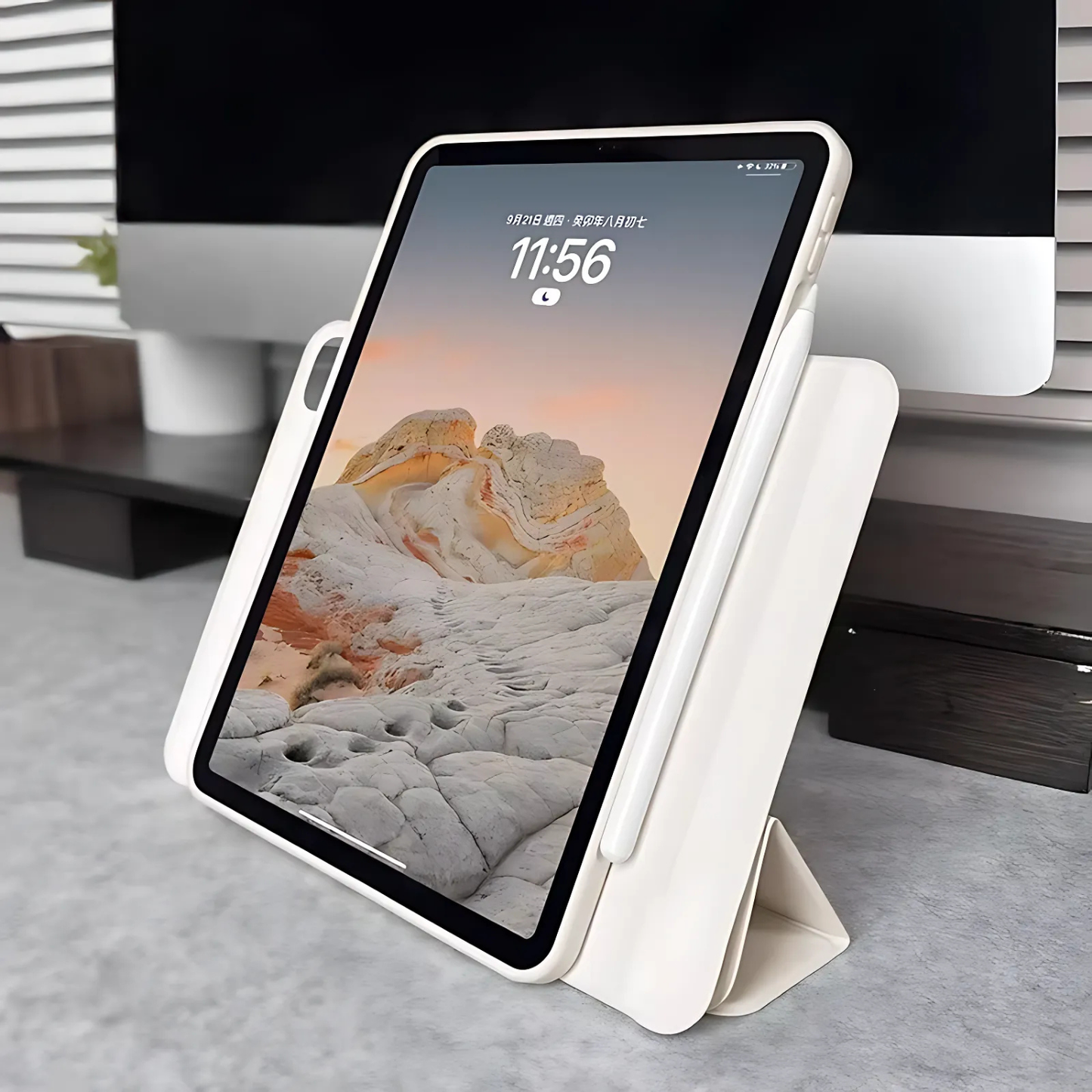 Magnetic Detachable iPad Case