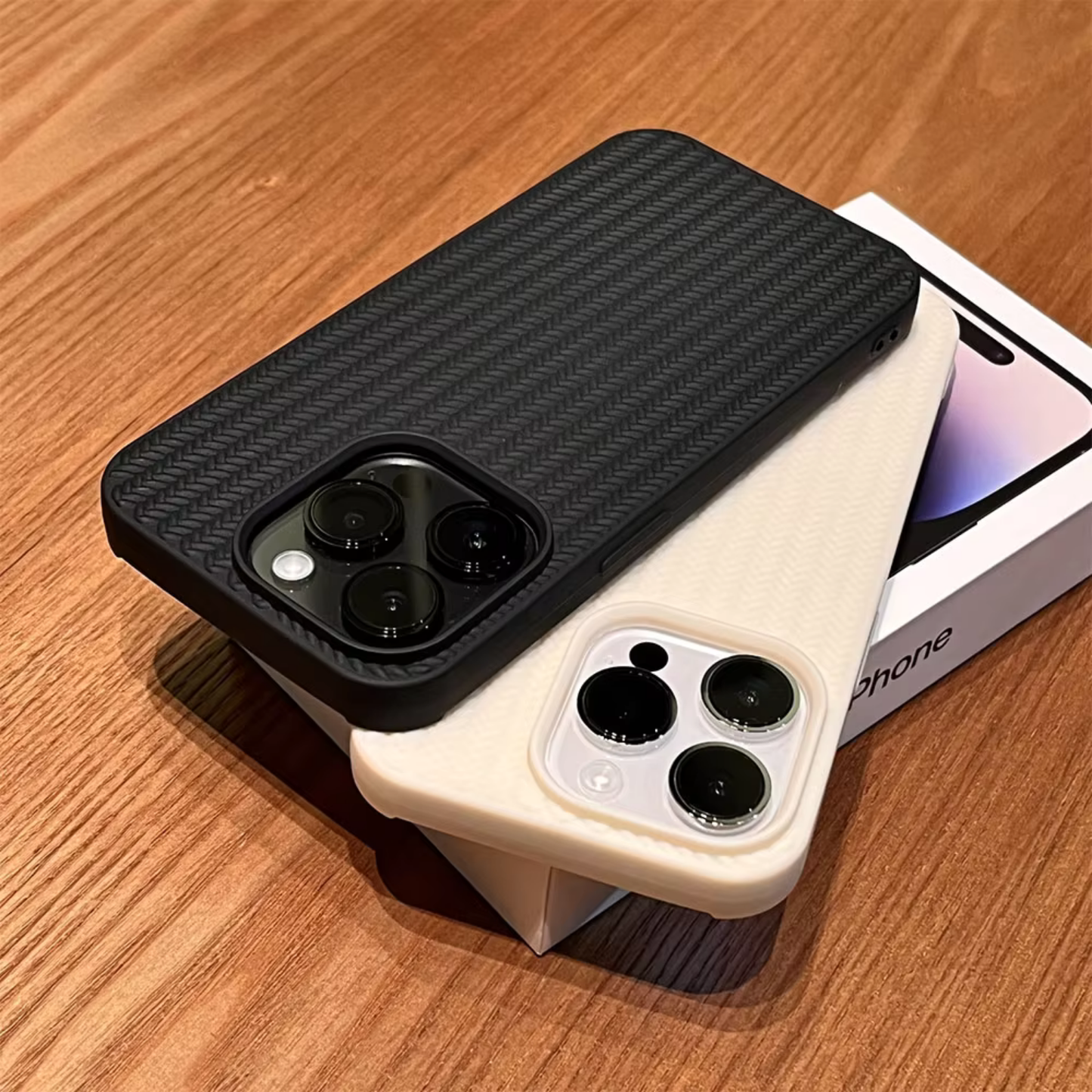 Knitted Grain Soft iPhone Case