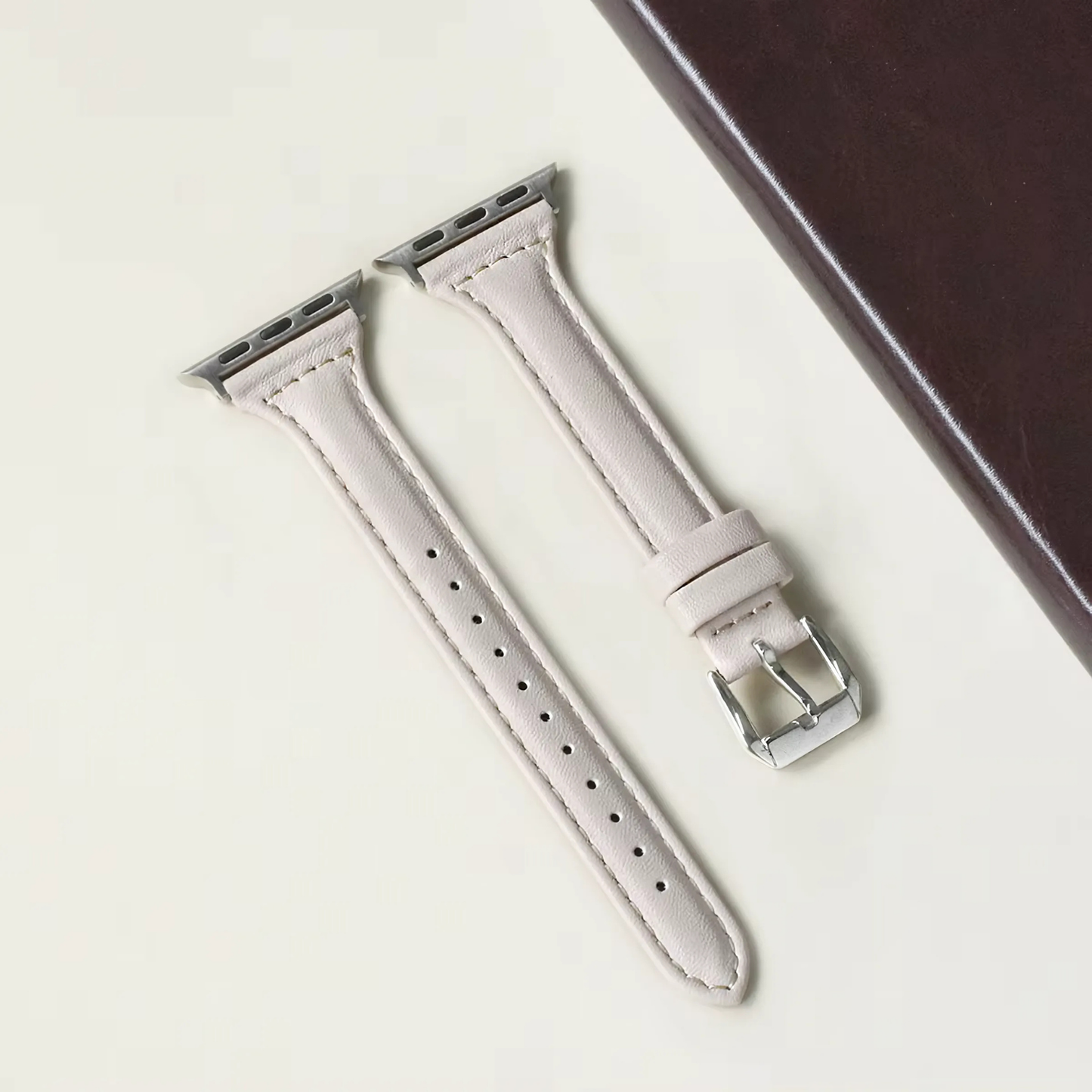 Slim Leather Strap for Smartwatch