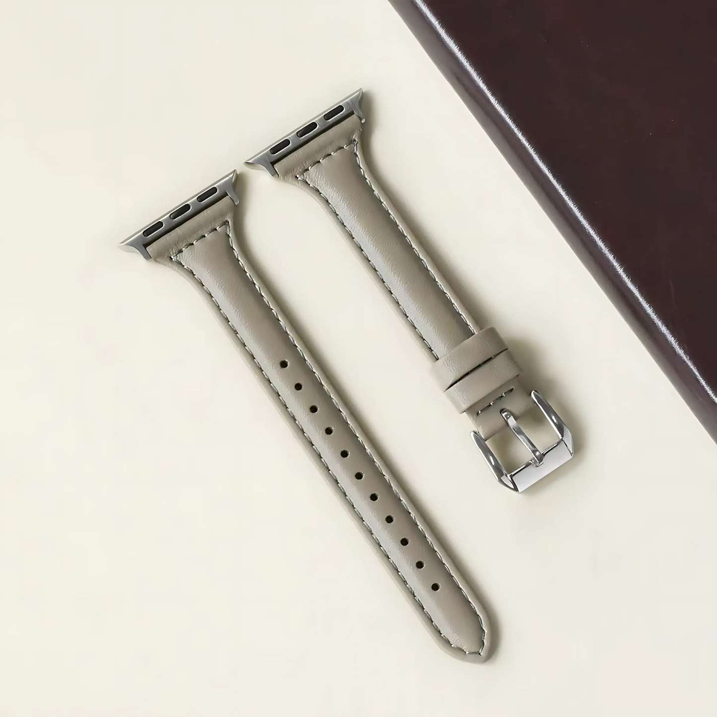 Slim Leather Strap for Smartwatch