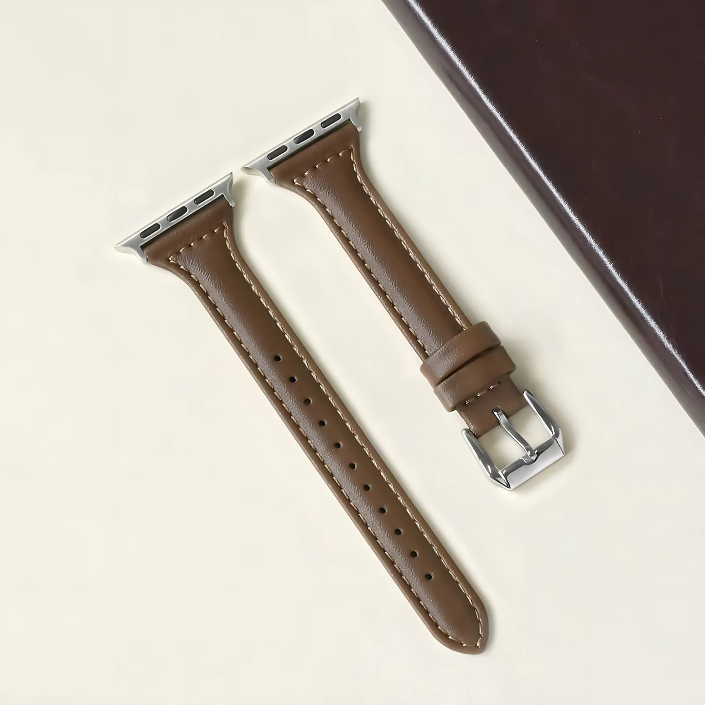 Slim Leather Strap for Smartwatch