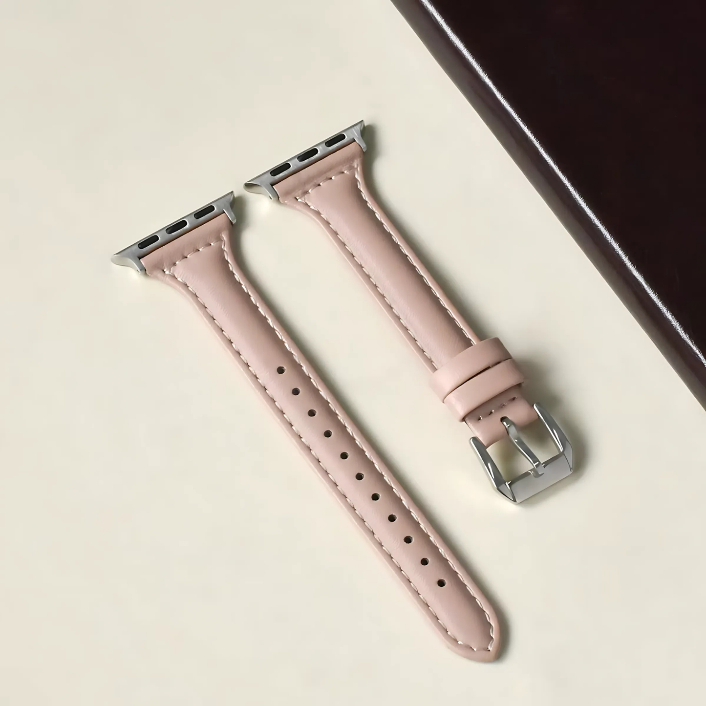Slim Leather Strap for Smartwatch