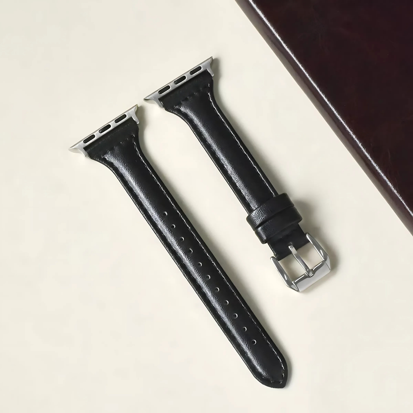 Slim Leather Strap for Smartwatch