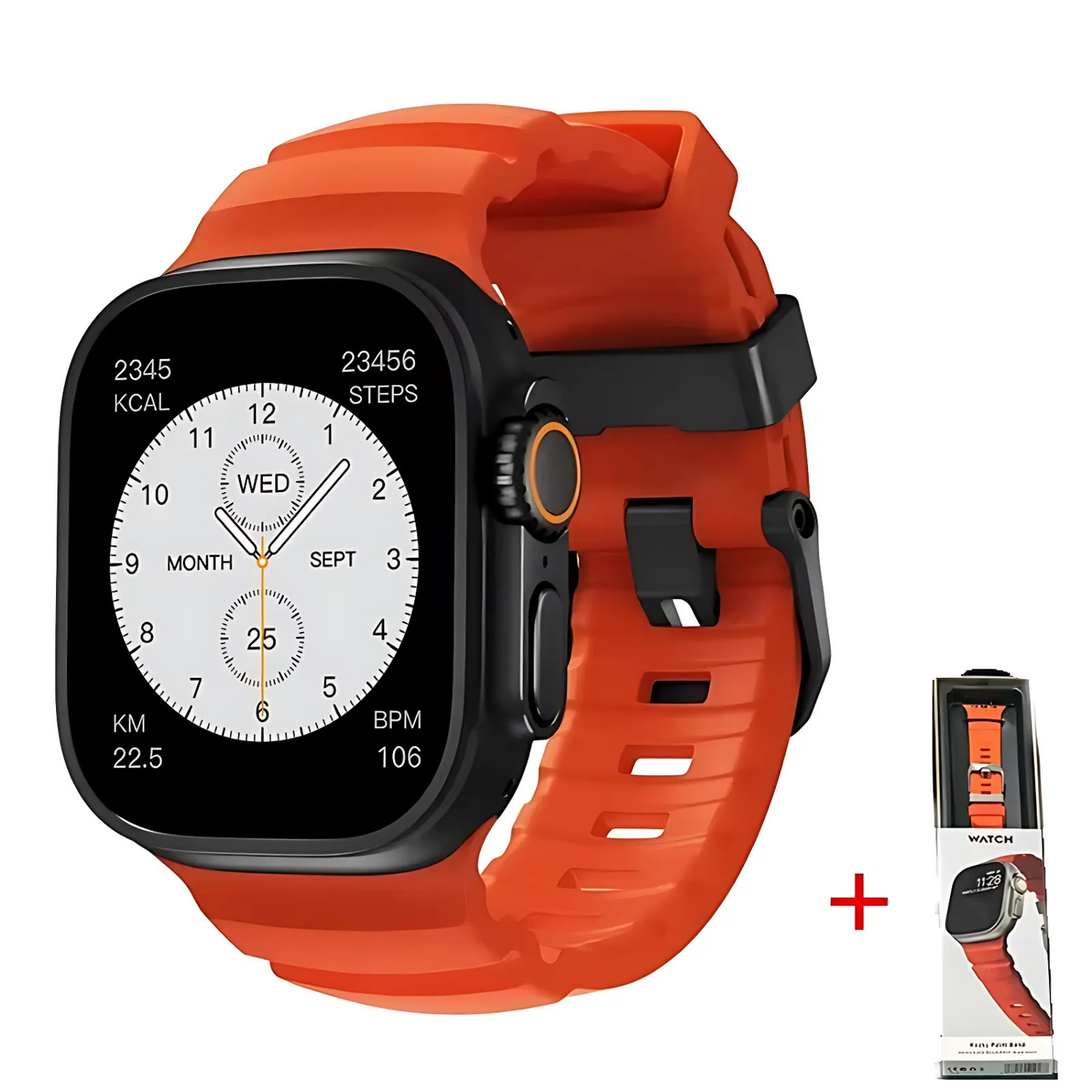 Silicone Sports Watch Band