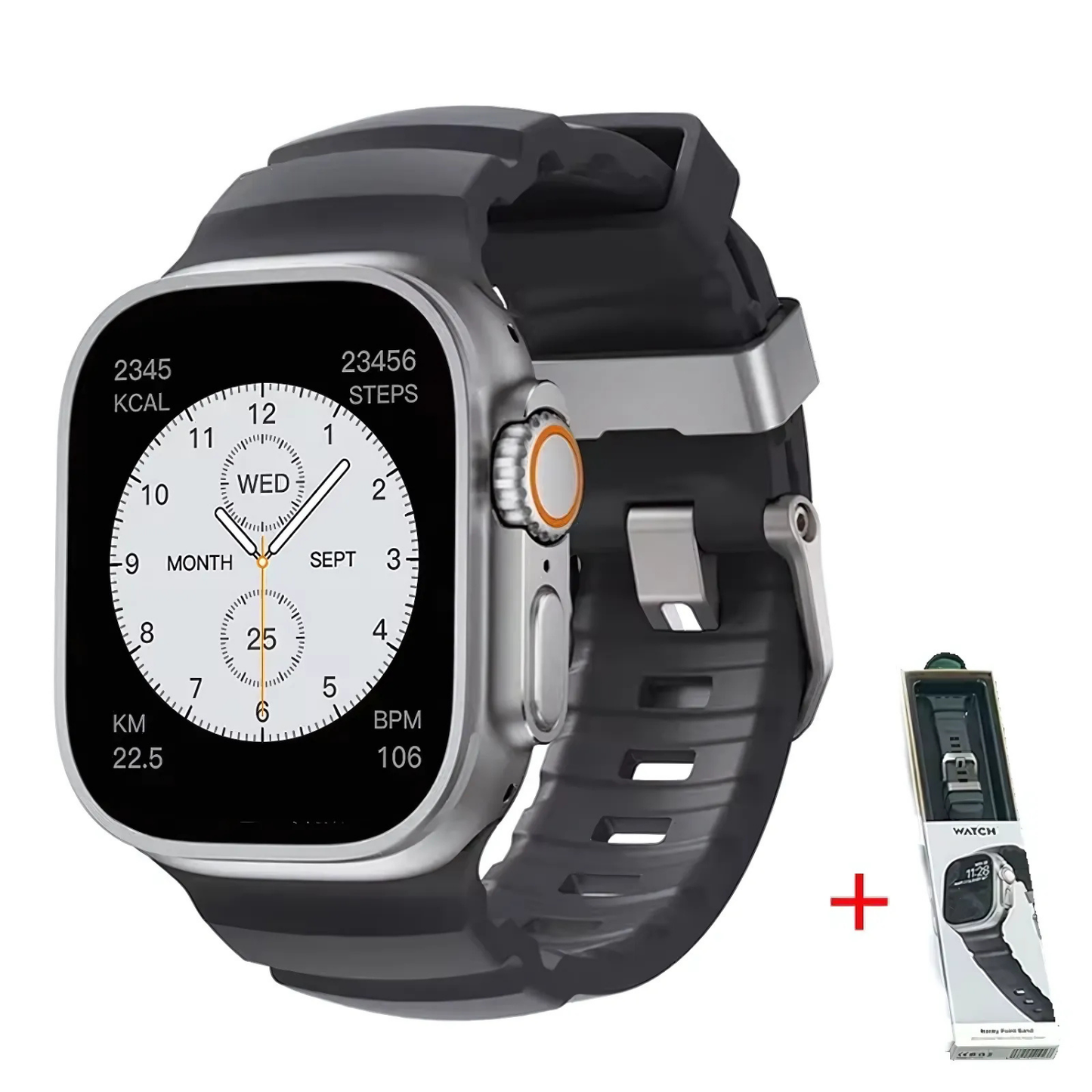 Silicone Sports Watch Band