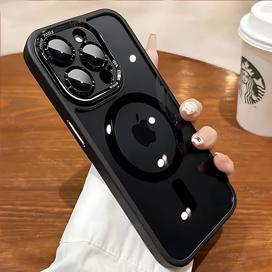 Magnetic Metal Bumper Case with Lens Protection