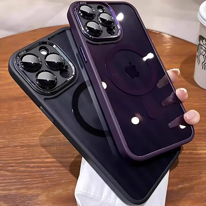 Magnetic Metal Bumper Case with Lens Protection