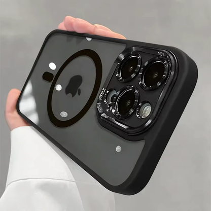 Magnetic Metal Bumper Case with Lens Protection