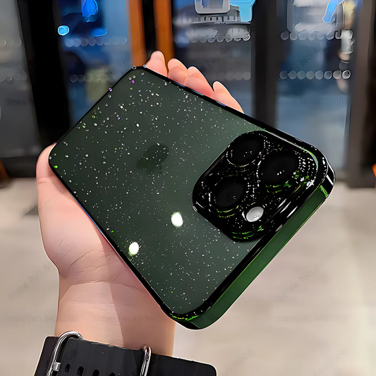Luxury Clear Electroplated Glitter Case