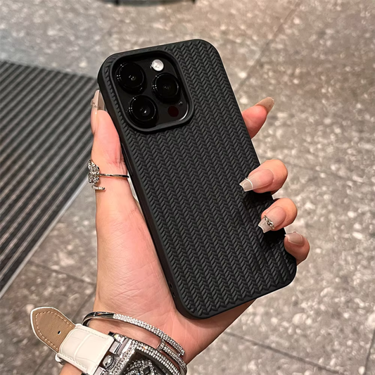 Knitted Grain Soft iPhone Case