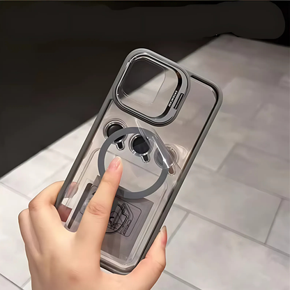 MagSafe Lens Holder Stand Phone Case