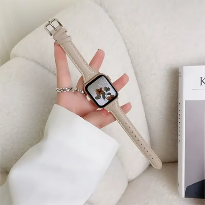 Slim Leather Strap for Smartwatch